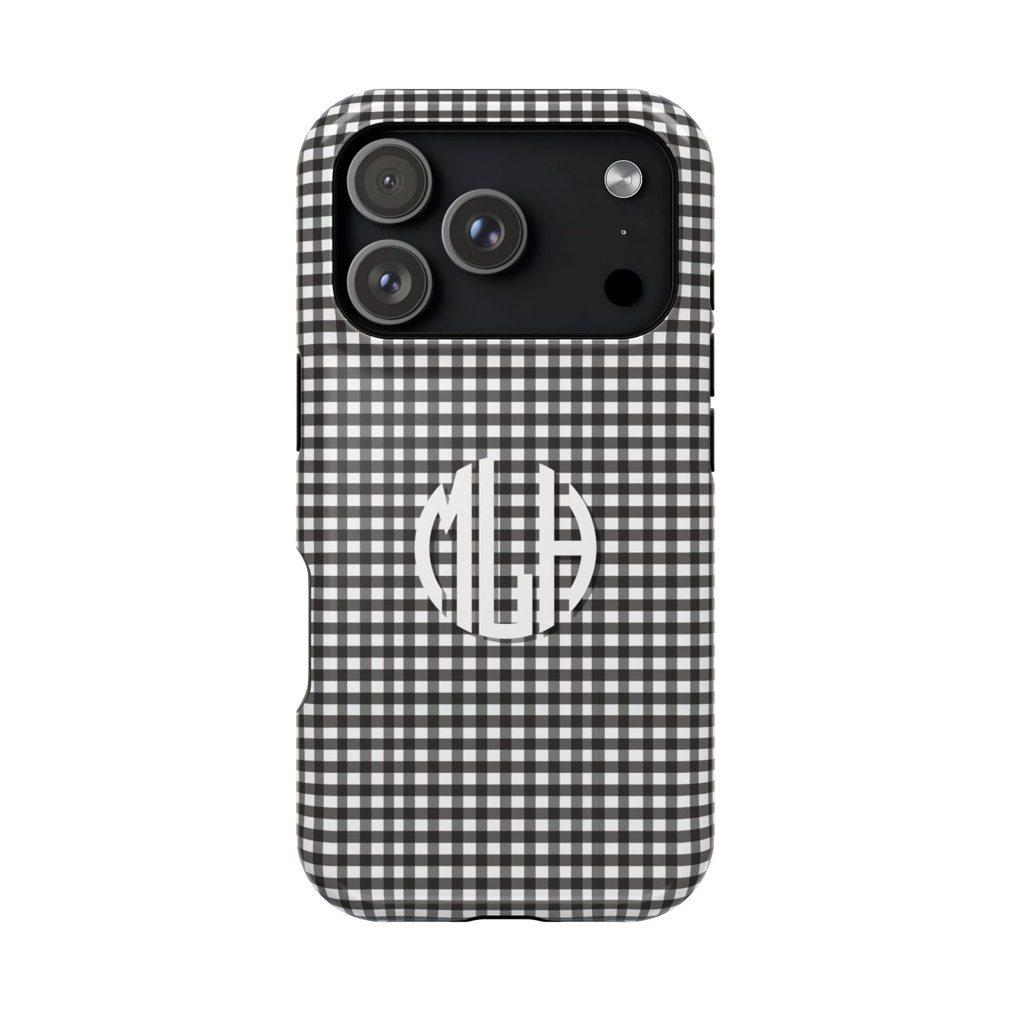 Game Day Gingham - Black