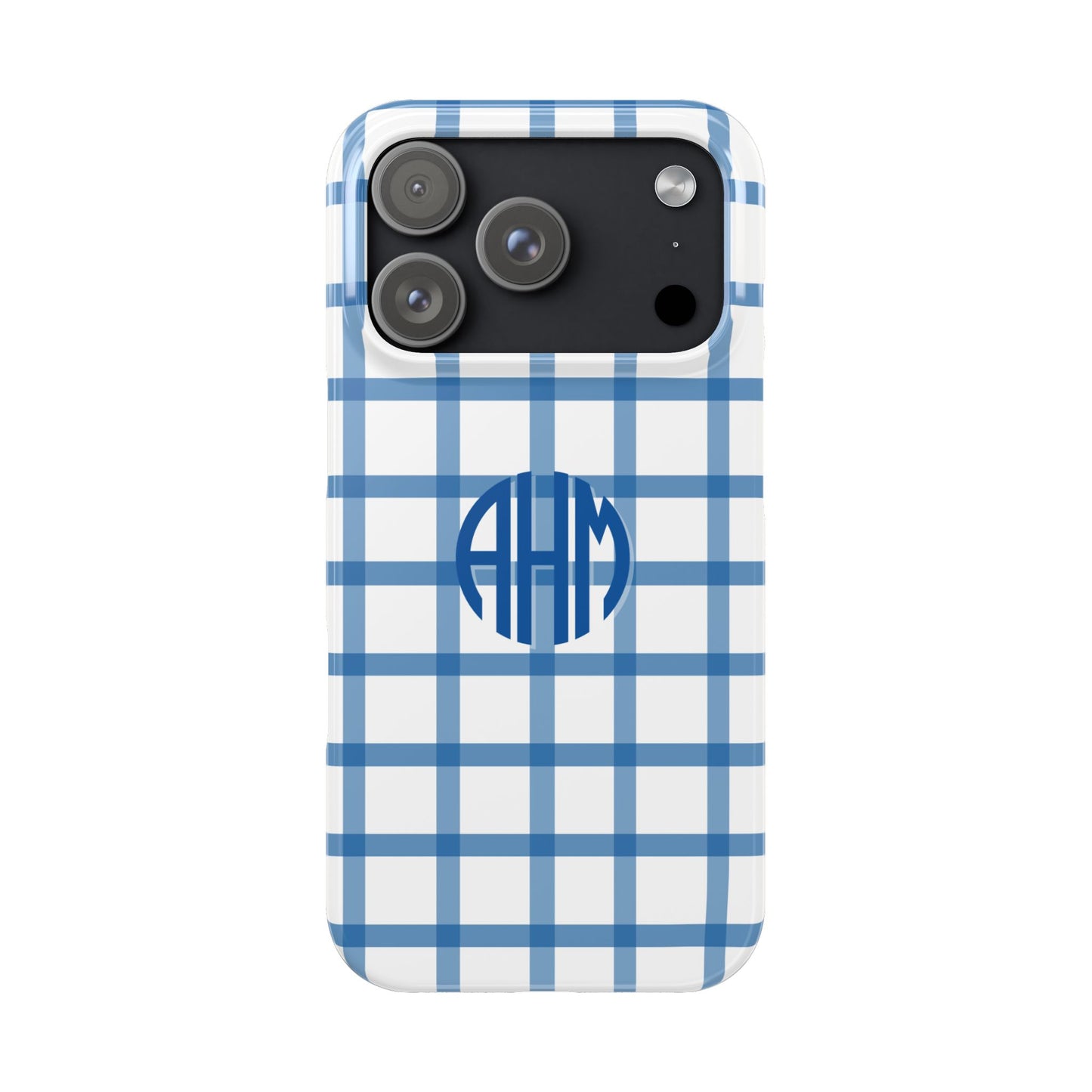 Tailgate Tartan -Blue Slim