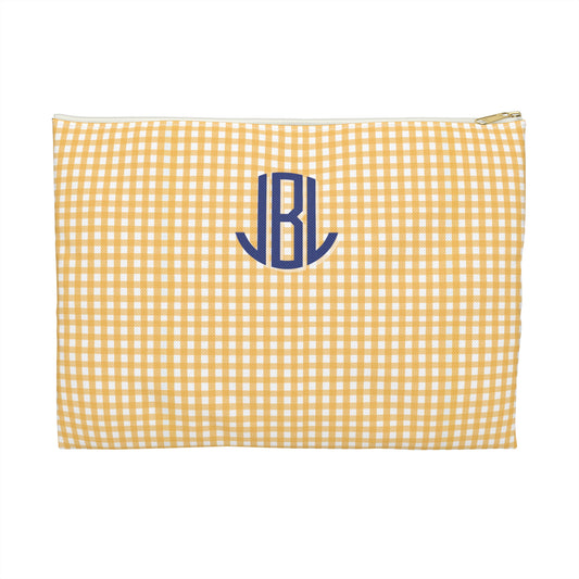 Game Day Gingham - Athletic Gold