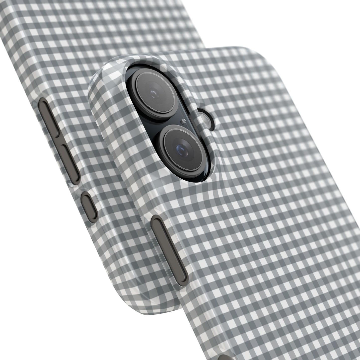 Game Day Gingham - Gray Slim