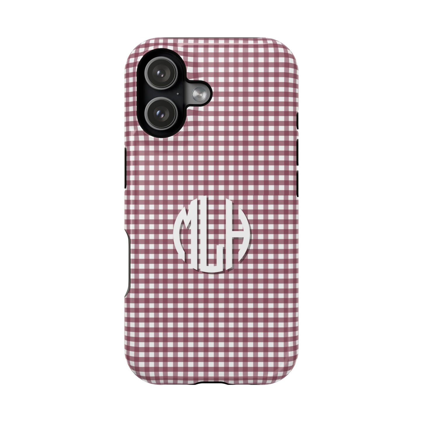 Game Day Gingham - Maroon