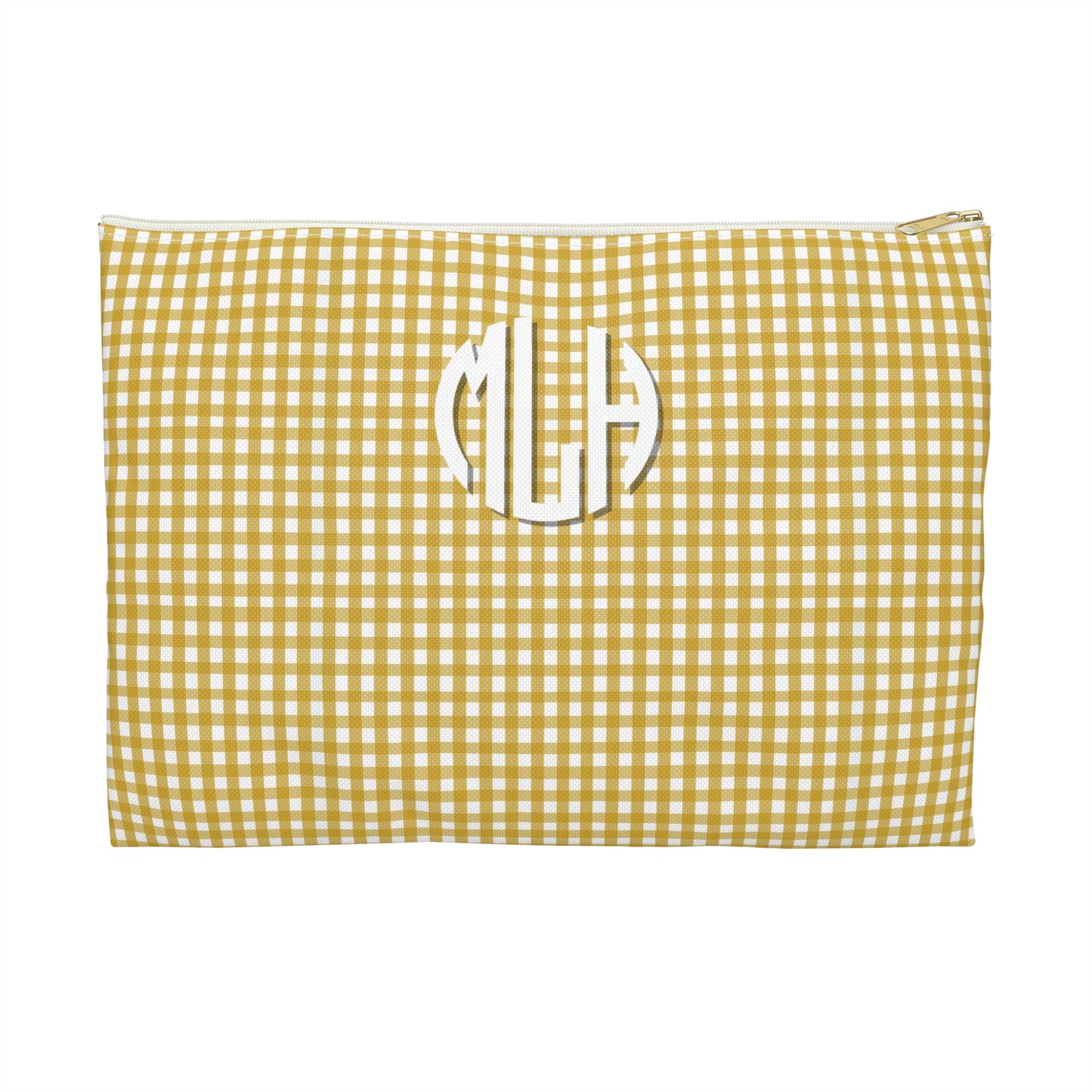 Game Day Gingham -Old Gold