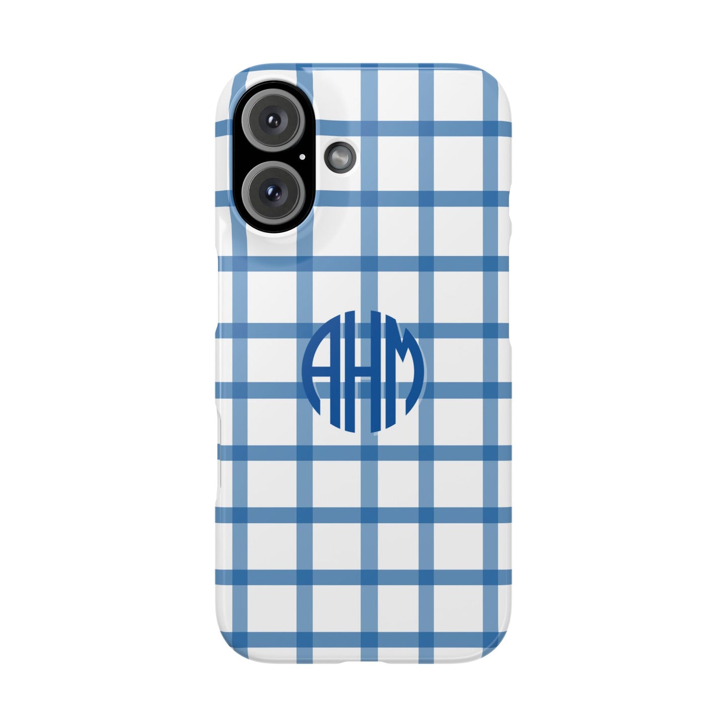Tailgate Tartan -Blue Slim