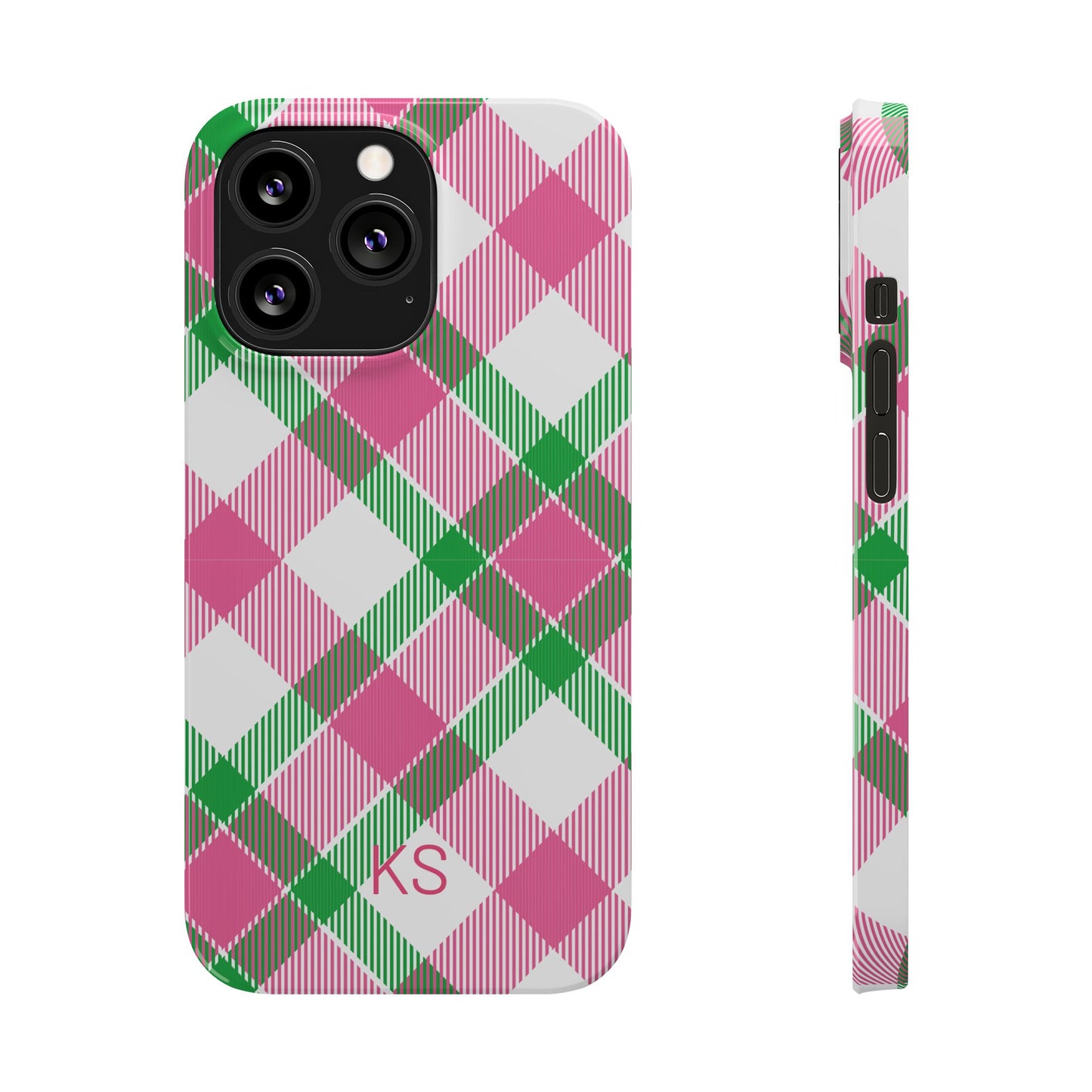 Palm Beach Plaid- Slim