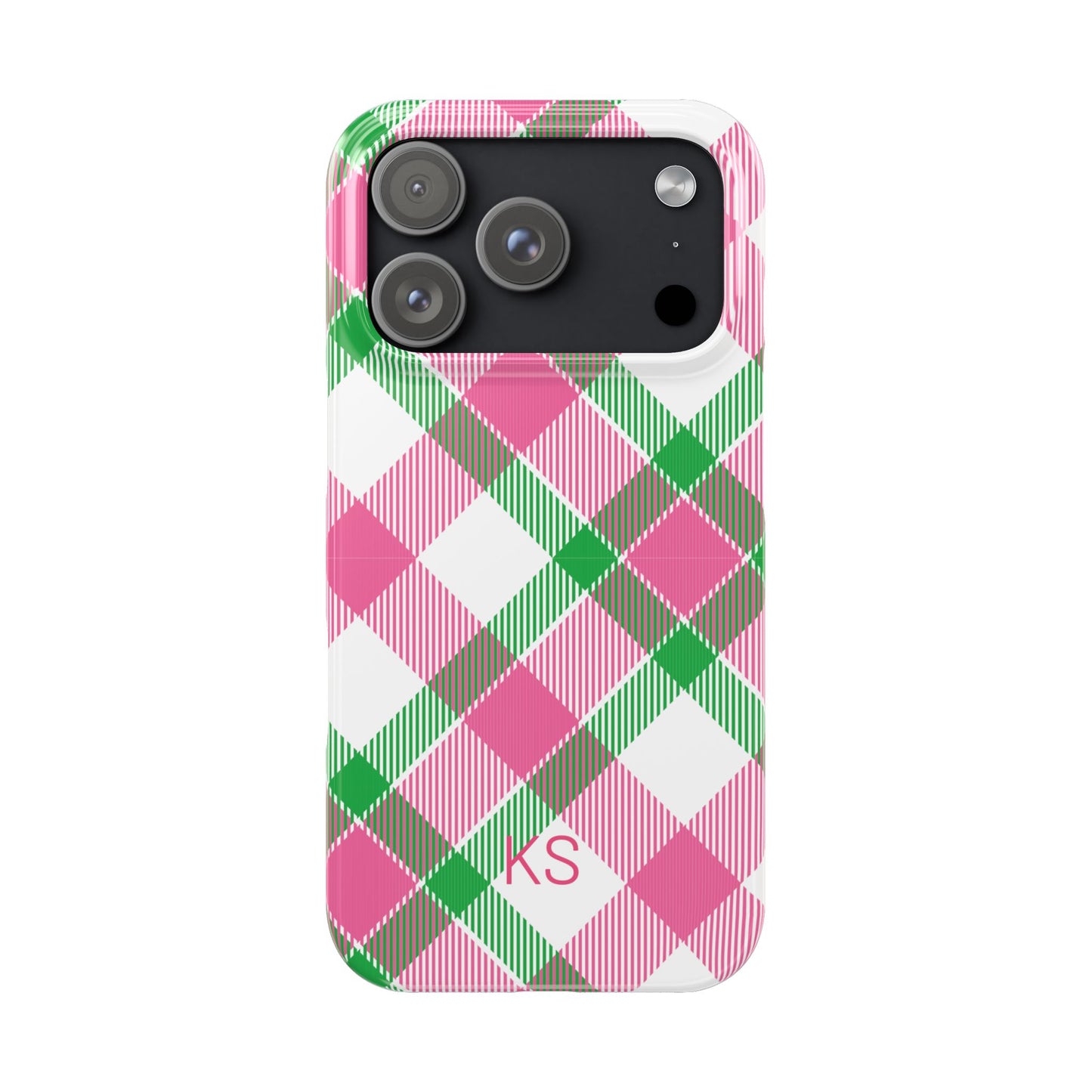 Palm Beach Plaid- Slim