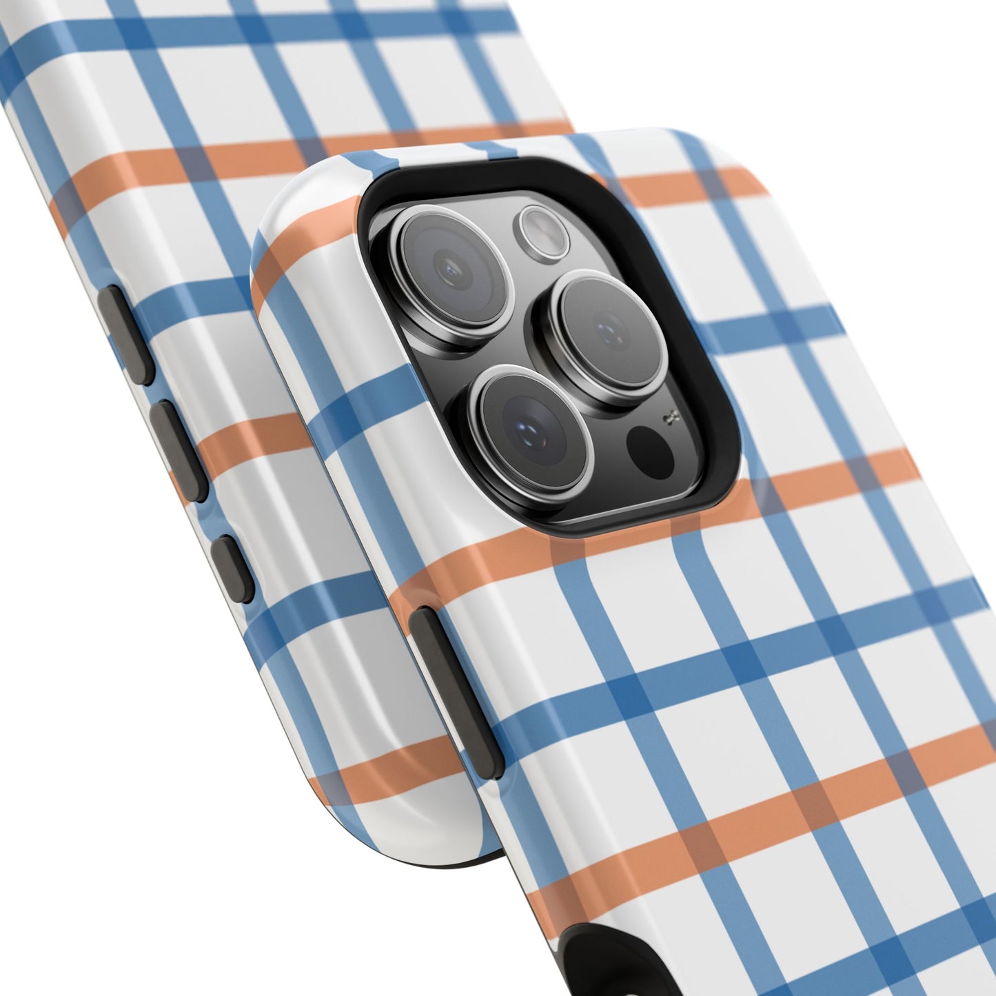 Tailgate Tartan - Blue & Orange