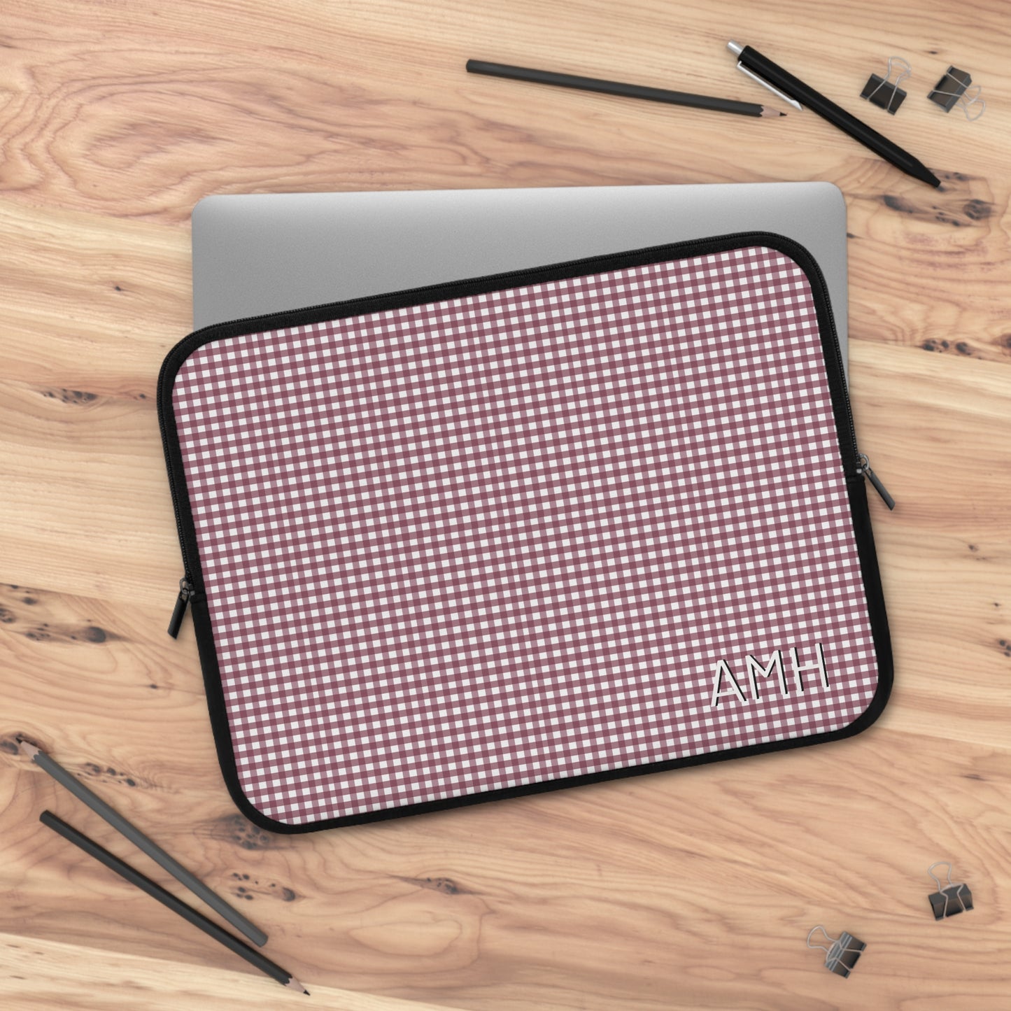 Game Day Gingham -Maroon