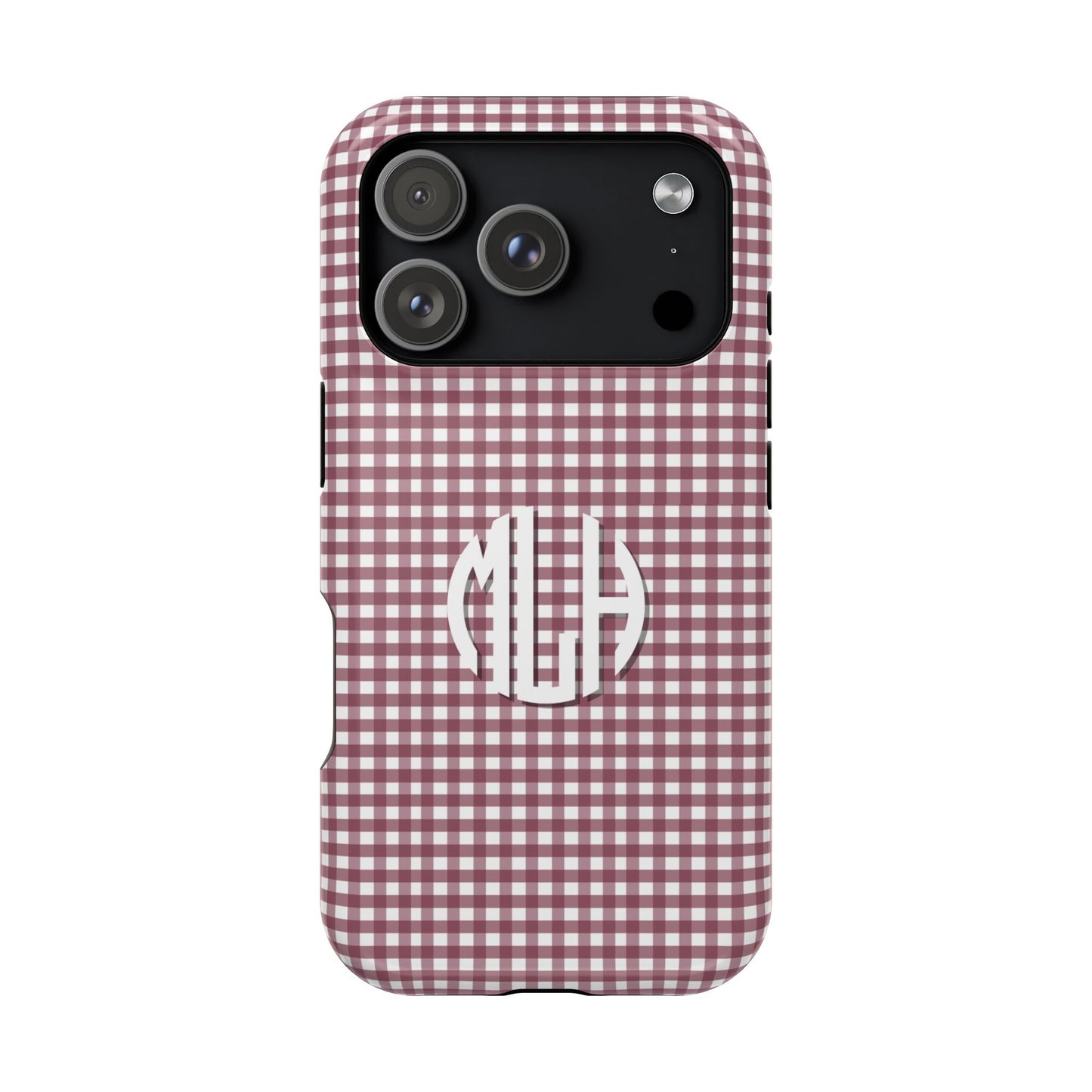 Game Day Gingham - Maroon