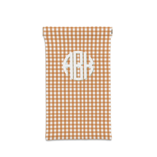 Game Day Gingham - Burnt Orange