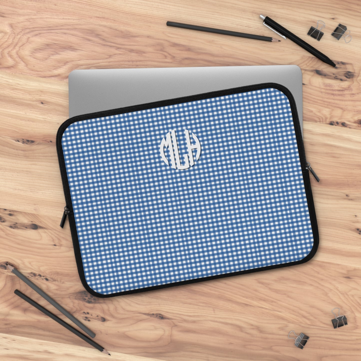 Game Day Gingham - Blue
