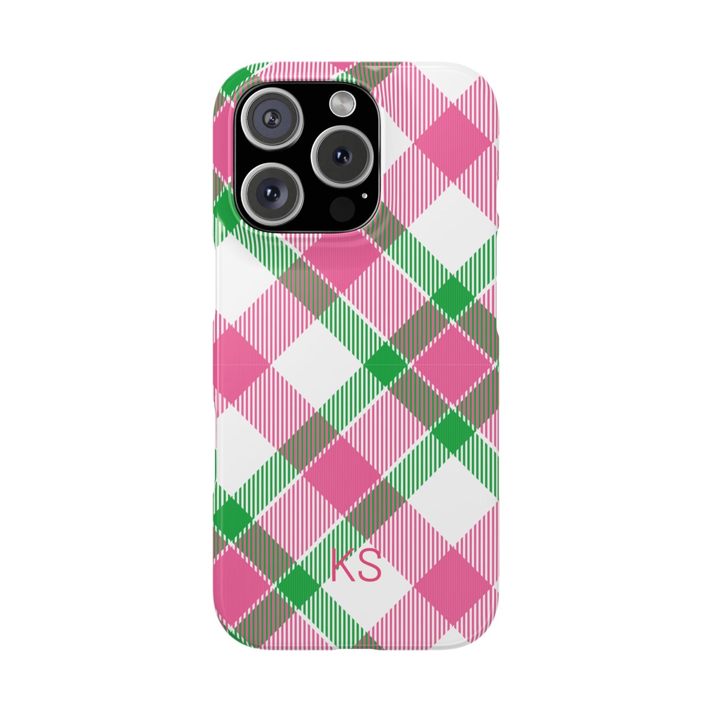 Palm Beach Plaid- Slim