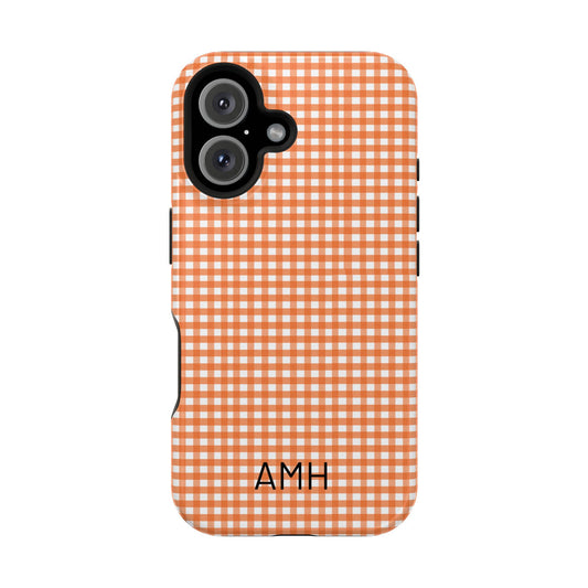 Game Day Gingham - Orange