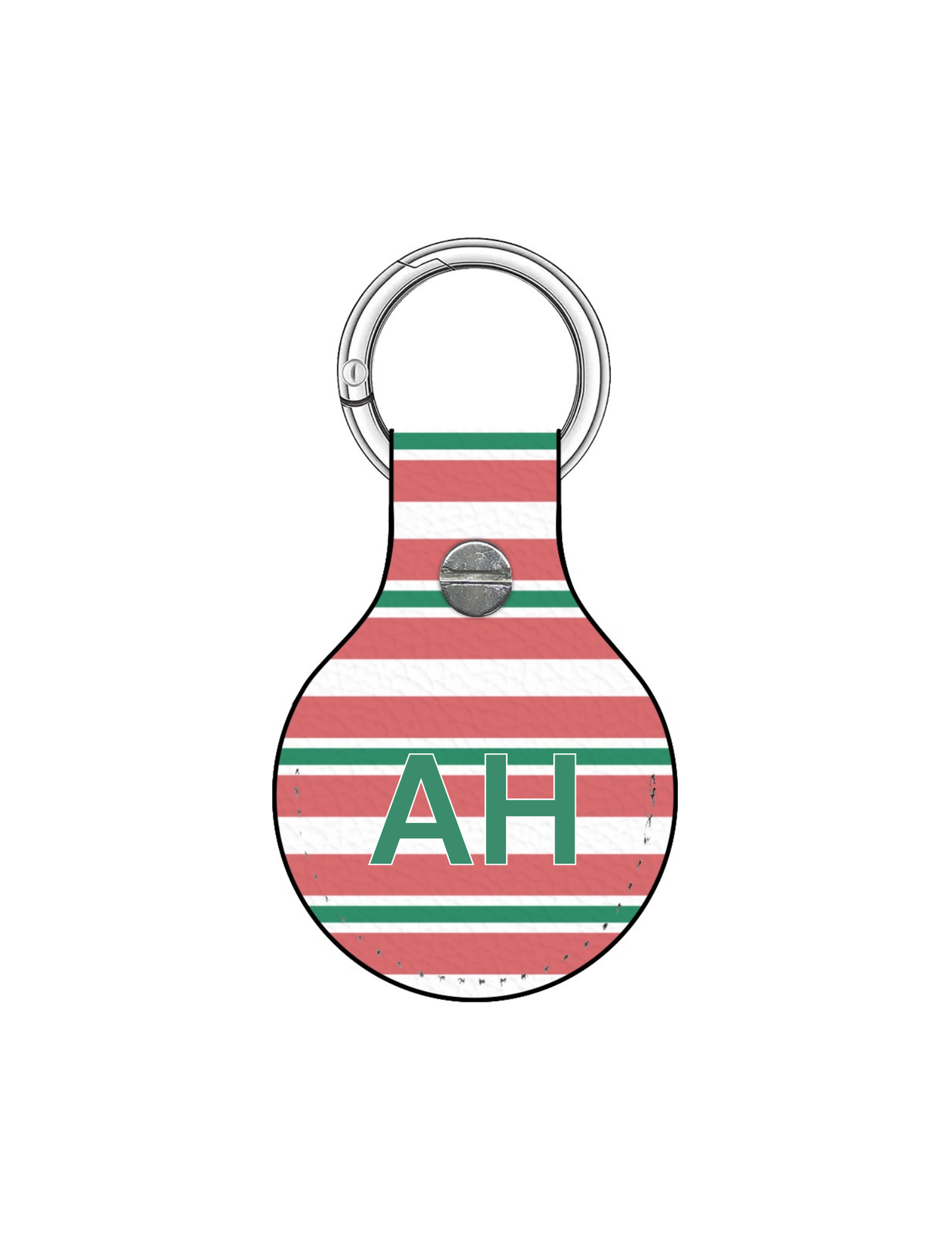 Sunset Stripe Airtag Holder