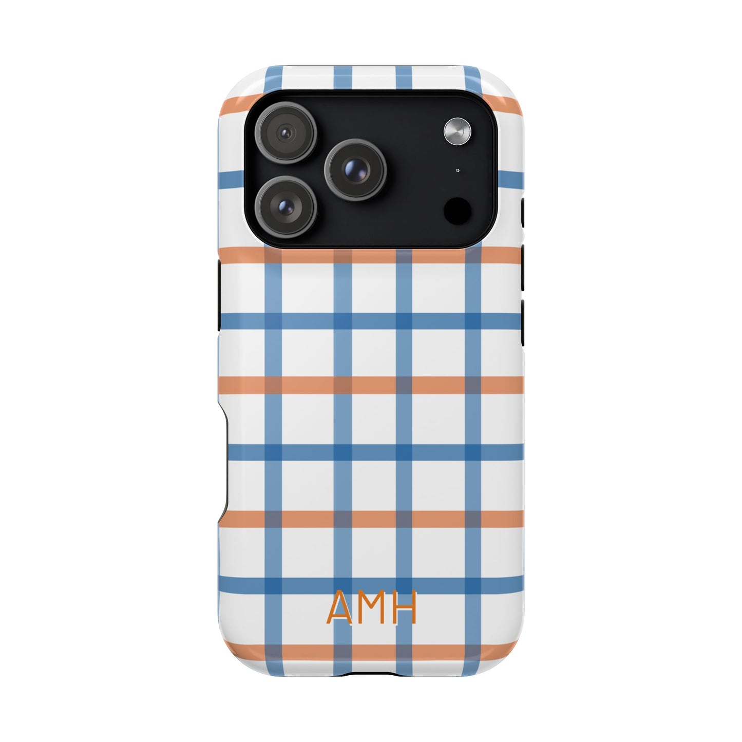 Tailgate Tartan - Blue & Orange
