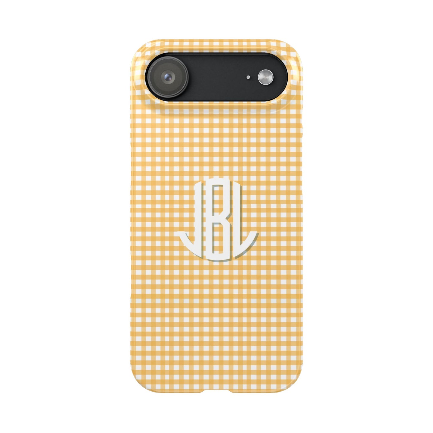 Game Day Gingham - Athletic Gold Slim
