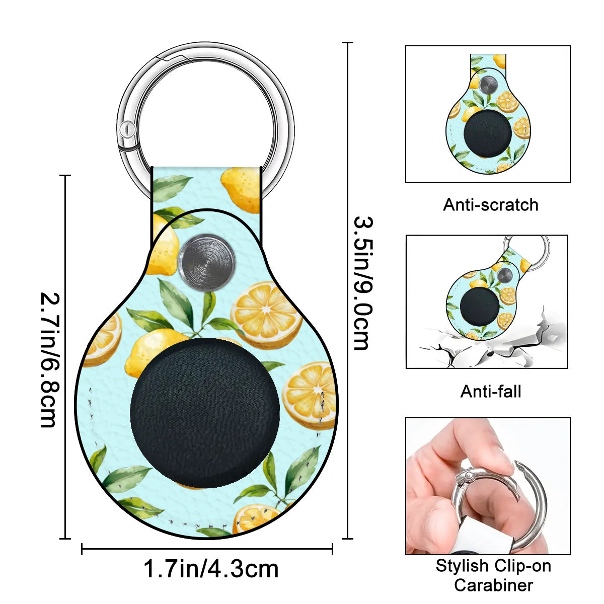 Citrus Sorbet Airtag Holder