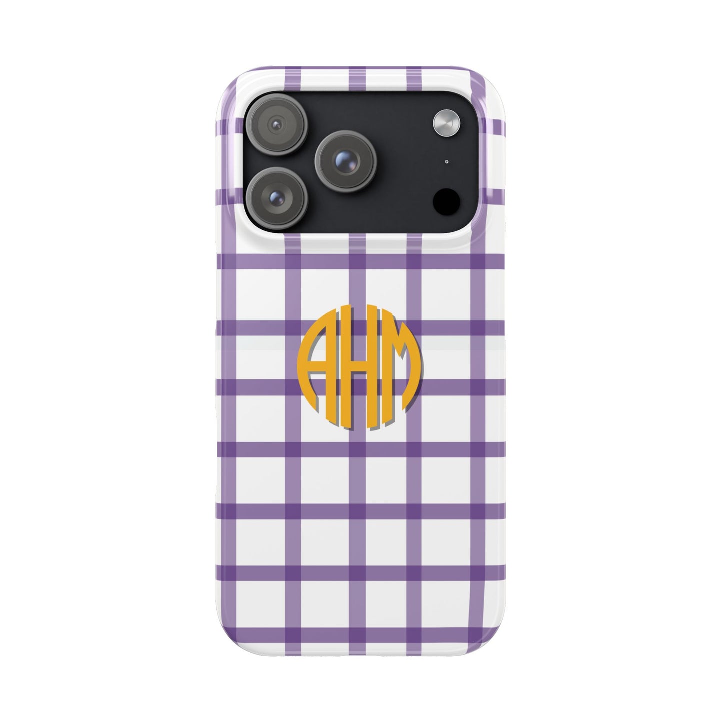 Tailgate Tartan -Purple Slim