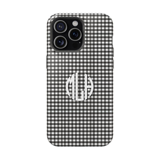 Game Day Gingham - Black
