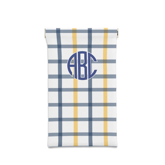 Tailgate Tartan - Navy & Gold