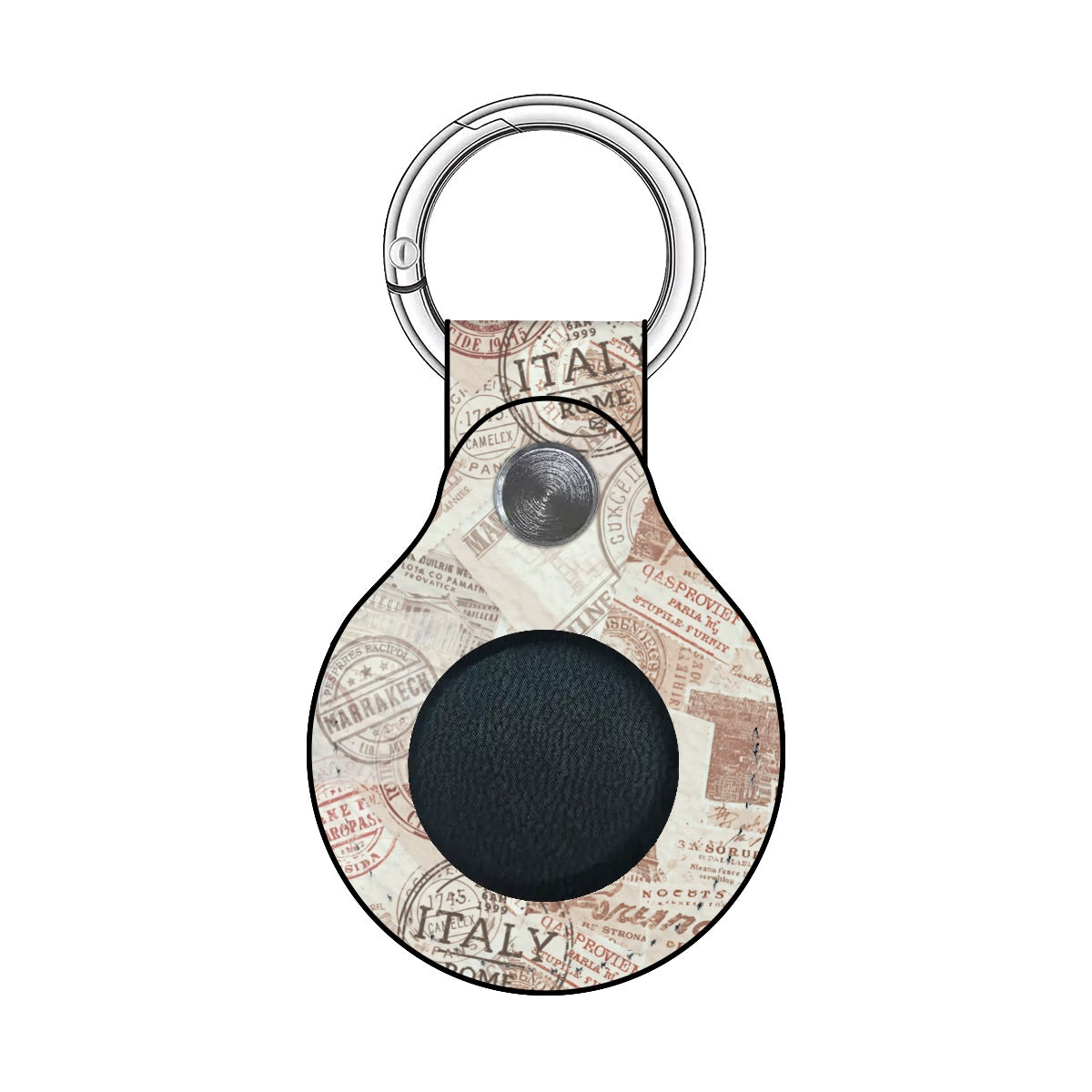 Stamped For Adventure Airtag Holder