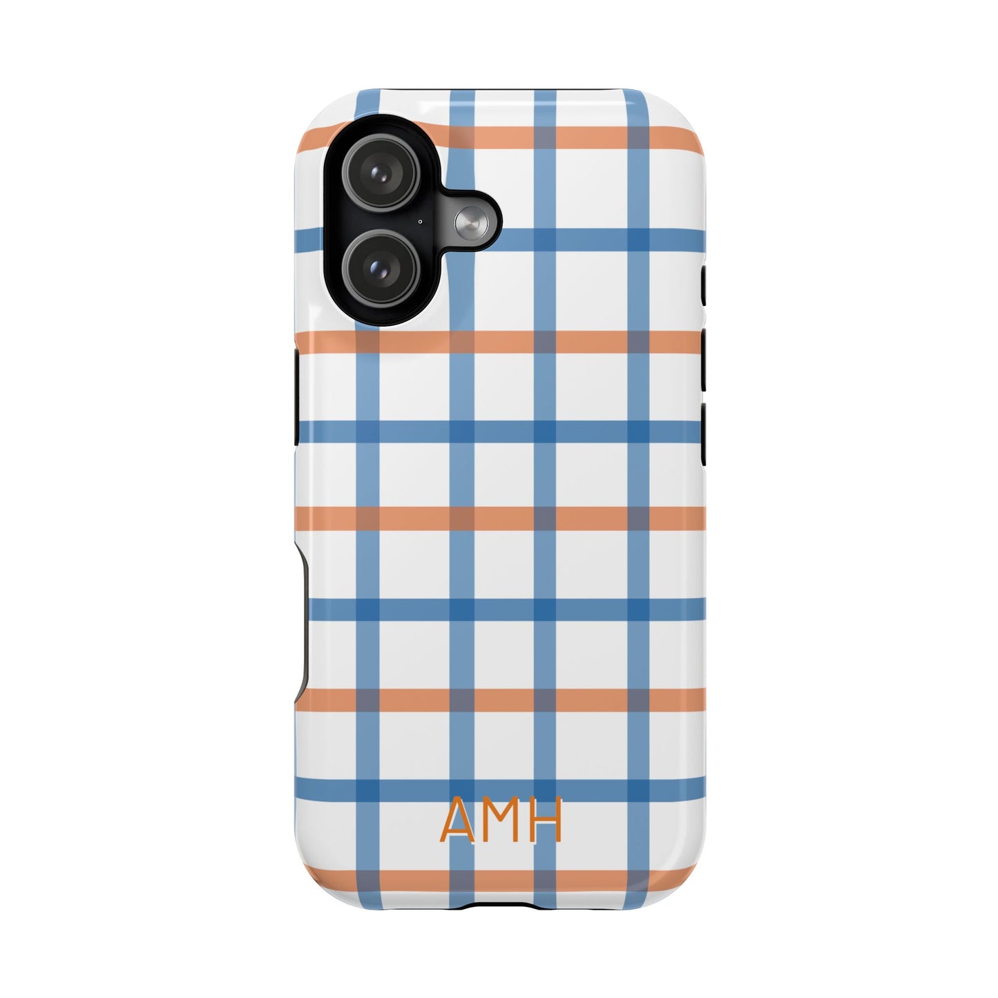 Tailgate Tartan - Blue & Orange