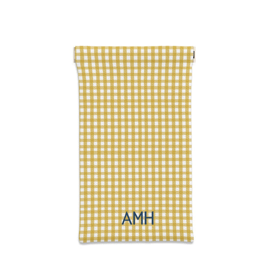 Game Day Gingham - Old Gold