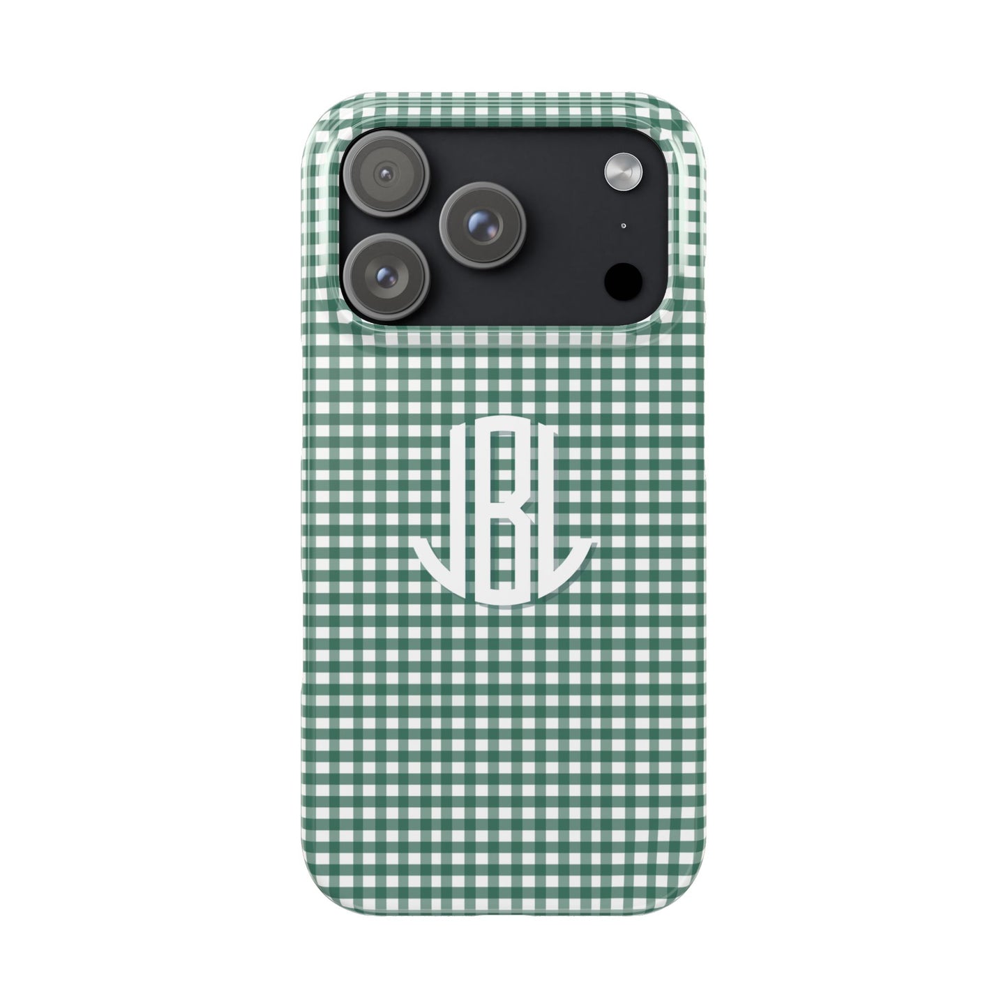 Game Day Gingham - Green Slim