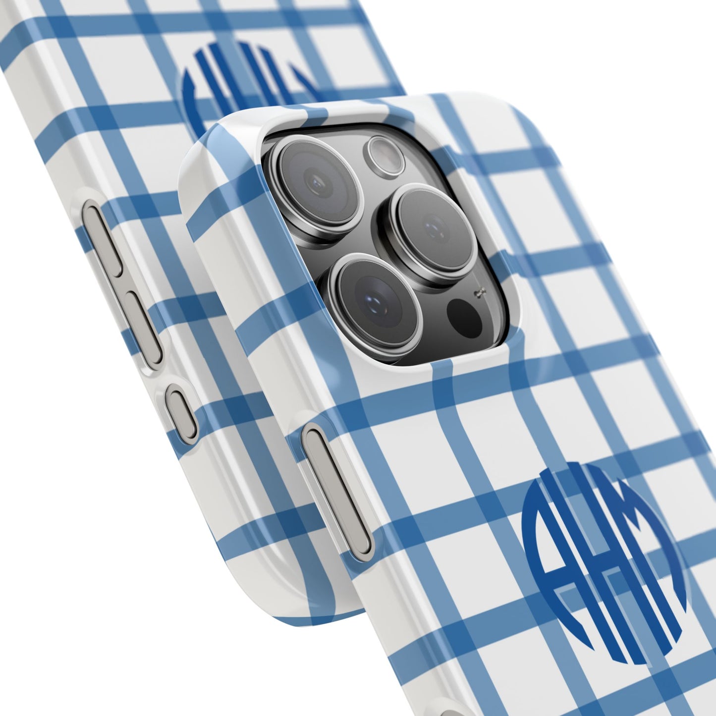 Tailgate Tartan -Blue Slim