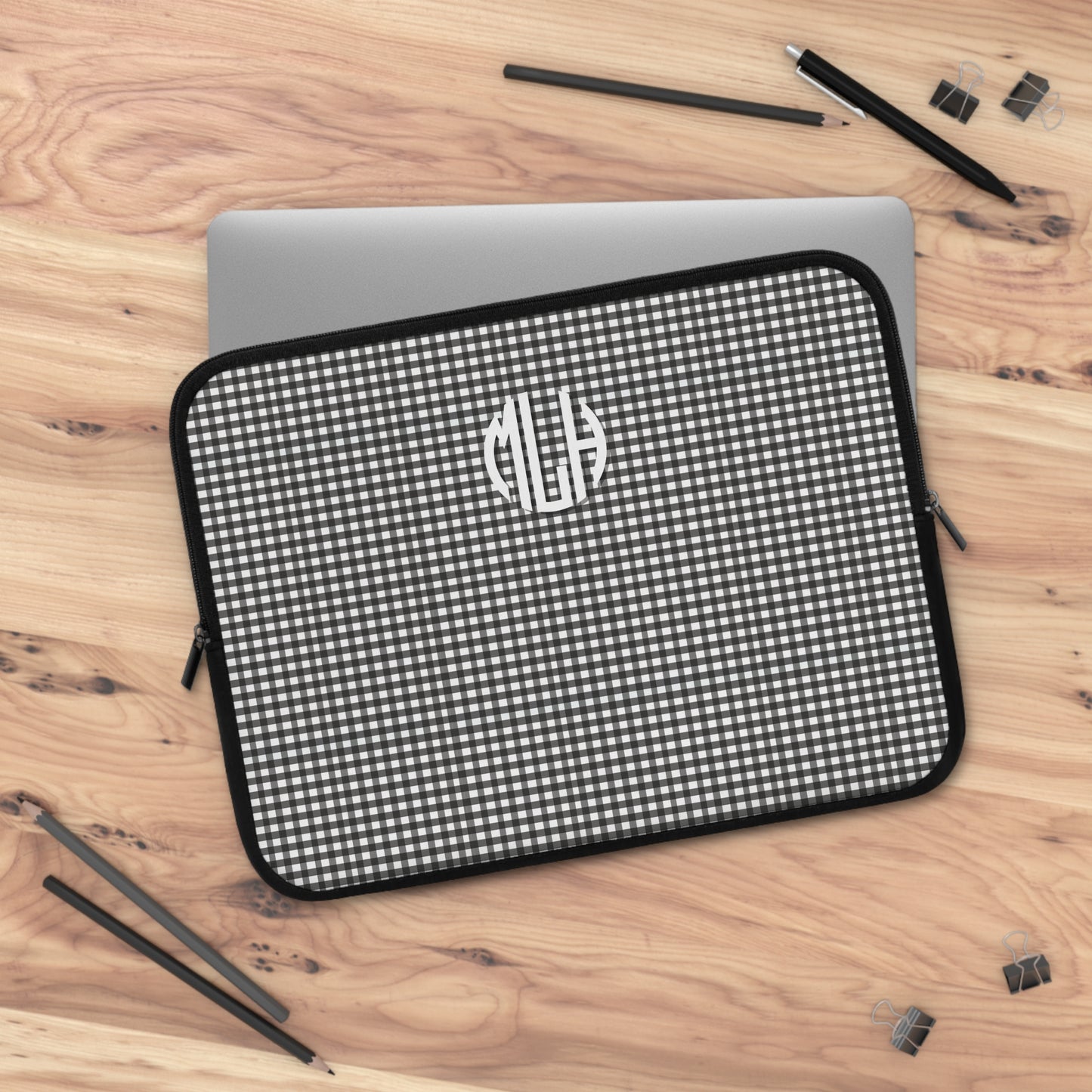 Game Day Gingham - Black