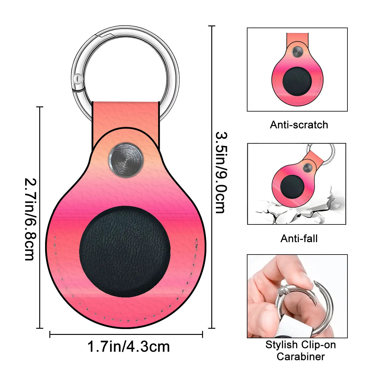 Sunset Airtag Holder