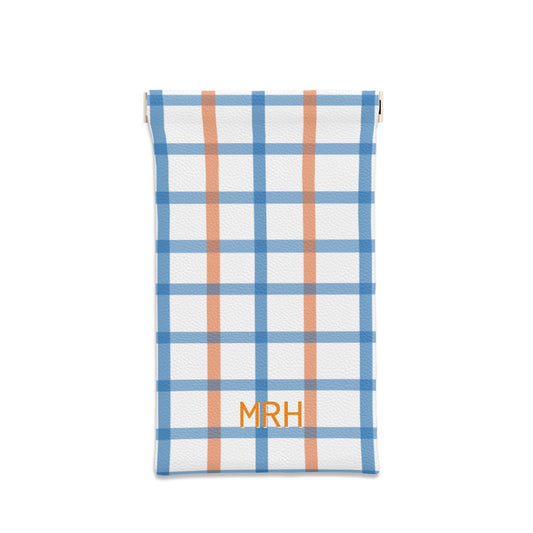 Tailgate Tartan - Blue & Orange
