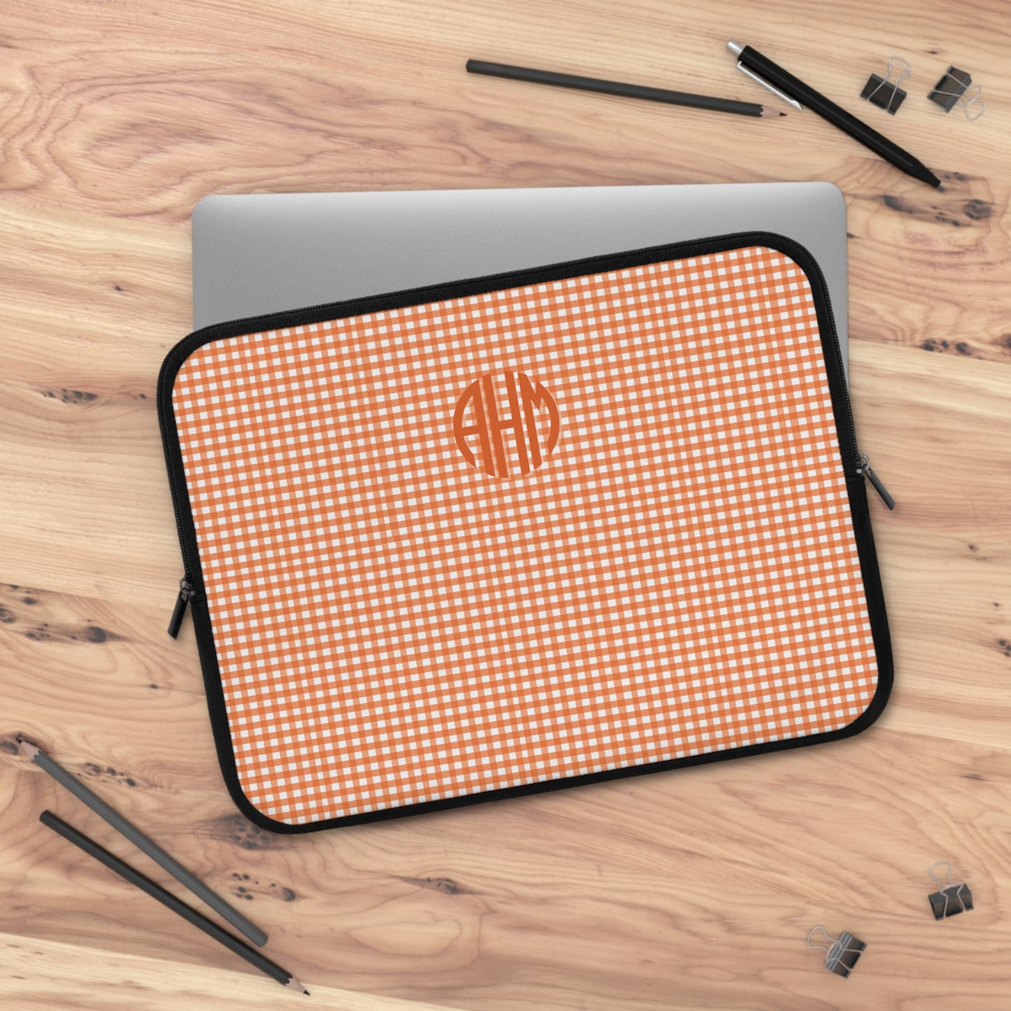 Game Day Gingham - Orange