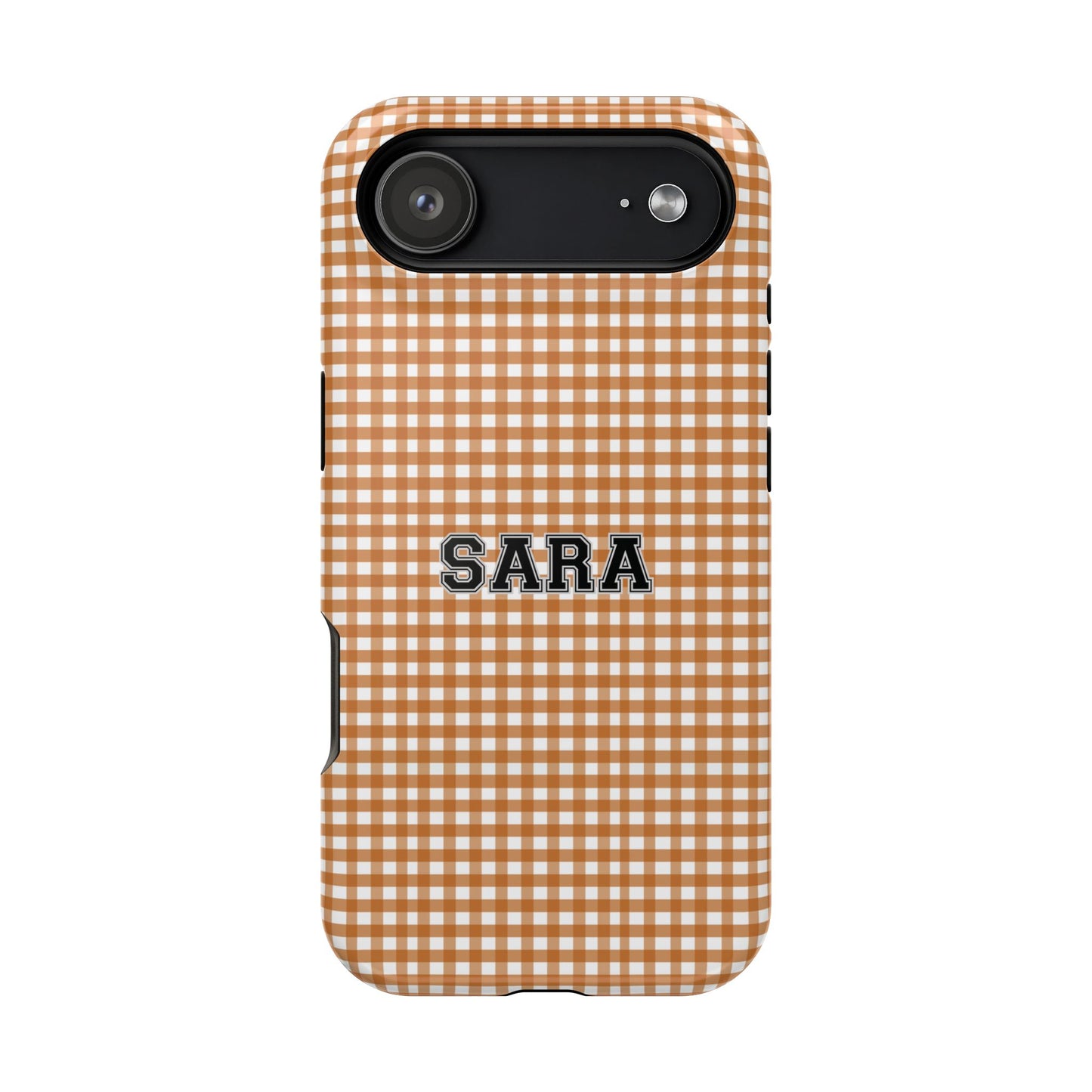 Game Day Gingham - Burnt Orange