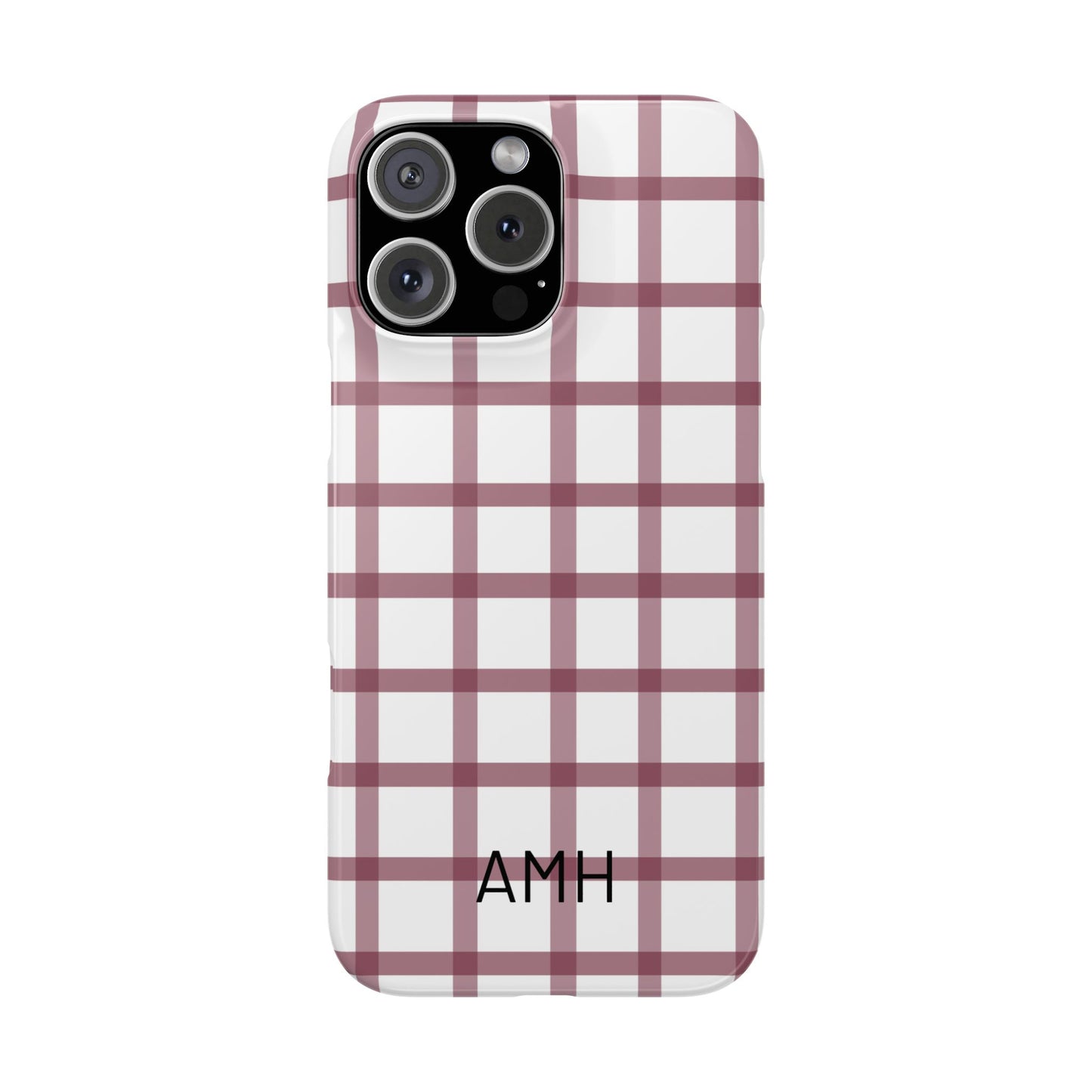 Tailgate Tartan - Maroon Slim