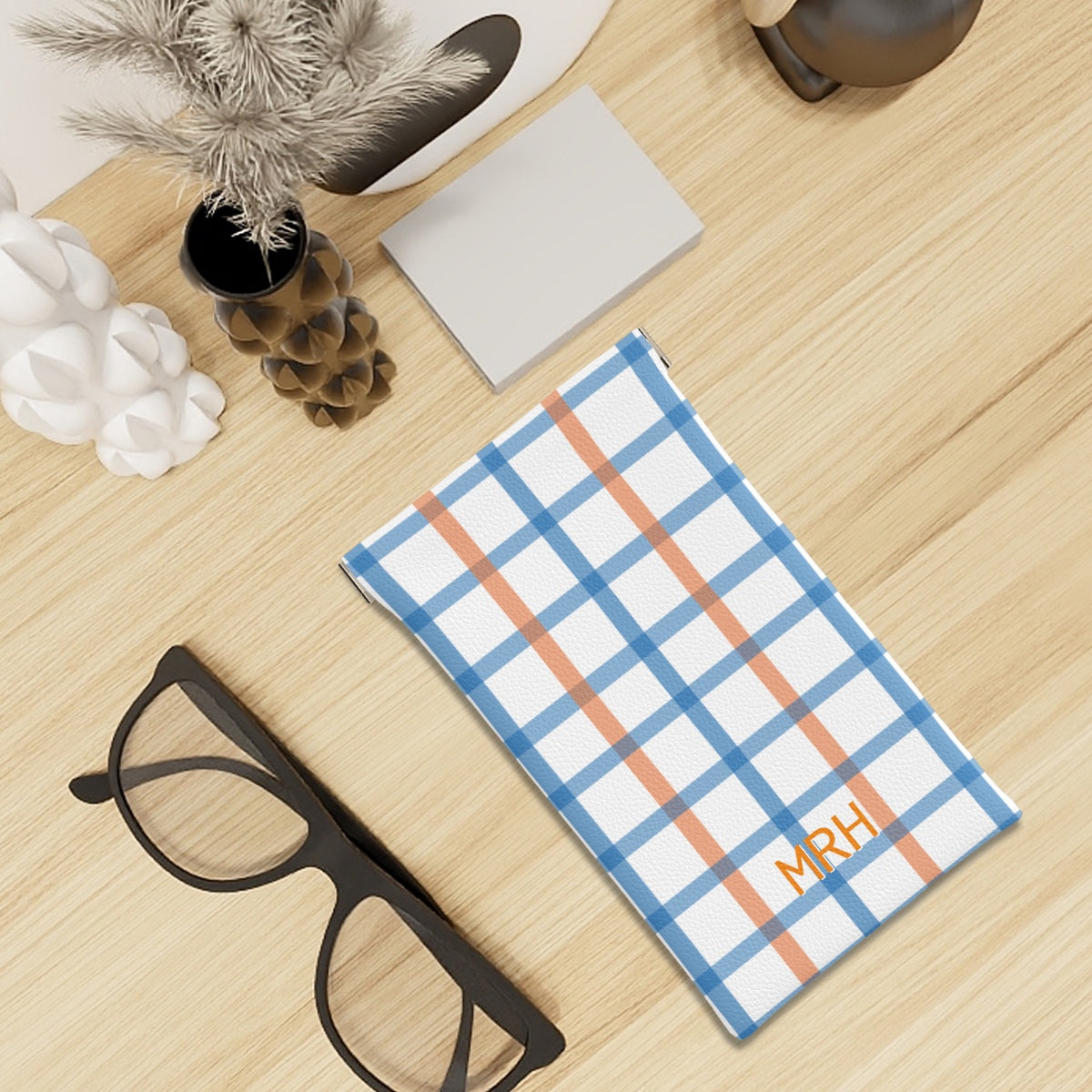 Tailgate Tartan - Blue & Orange