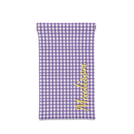 Game Day Gingham - Purple