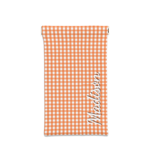 Game Day Gingham - Orange