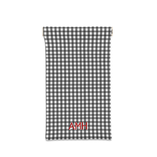Game Day Gingham - Black